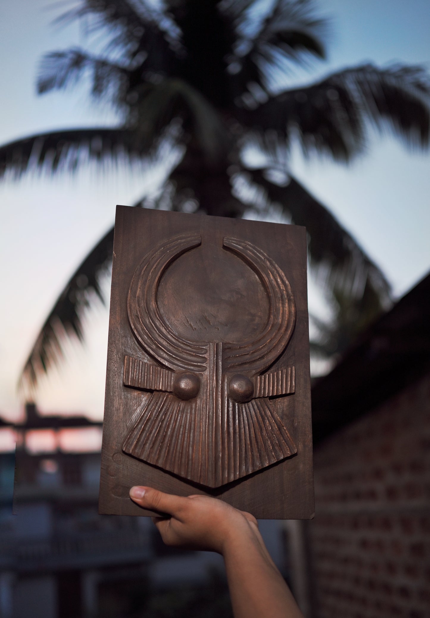 Exotic Naga Gamari Wood Panel